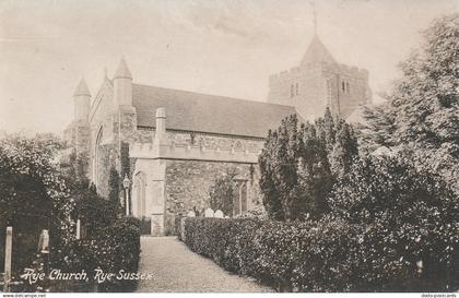 PC75575 Rye Church. Rye. Sussex