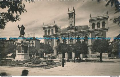 R011145 Valladolid. Monumento al Conde Ansurez y Ayuntamiento