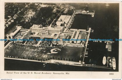 R014124 Aerial View of the U. S. Naval Academy. Annapolis Md. No 350