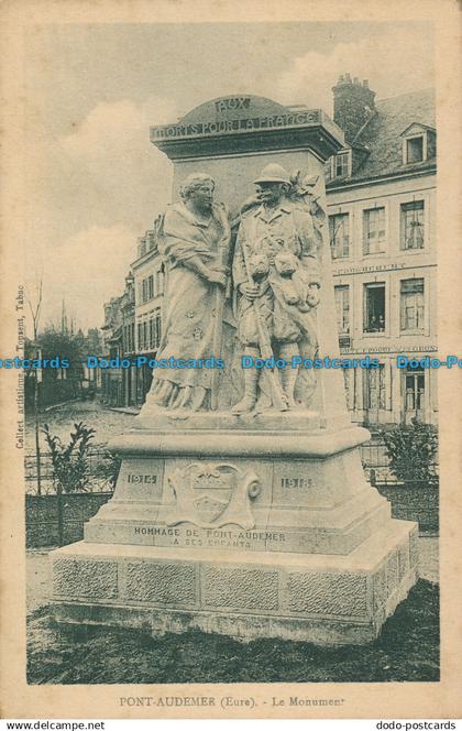 R015274 Pont Audemer. Le Monument