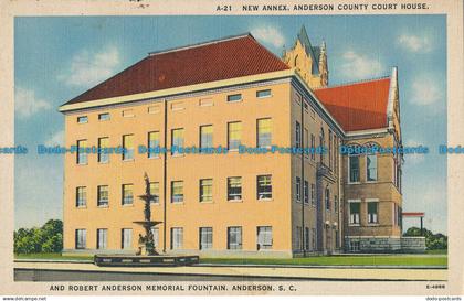 R019458 New Annex. Anderson County Court House and Robert Anderson Memorial Foun