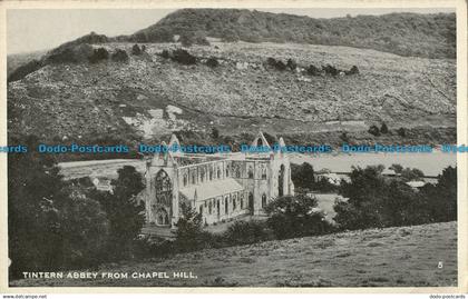 R024274 Tintern Abbey from Chapel Hill. 1950