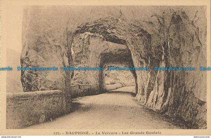 R028727 Dauphine. Le Vercors. Les Grands Goulets. M. Bourcier. No 223