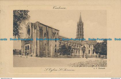 R030337 Toulouse. L Eglise St. Sernin. L. F. Toulouse