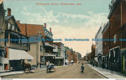 R032249 Wellington Street. Sherbrooke. Que. Valentine. 1913