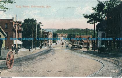 R032250 King Street. Sherbrooke. Que. Valentine. 1906