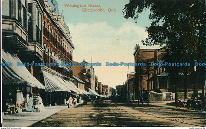 R032449 Wellington Street. Sherbrooke. Que. Valentine. 1914