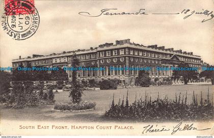 R043461 South East Front. Hampton Court Palace. Morland. 1909