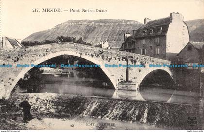 R044356 Mende. Pont Notre Dame