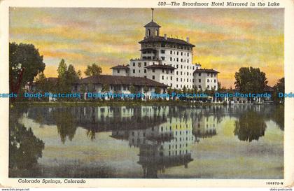 R054051 The Broadmoor Hotel Mirrored in the Lake. Colorado Springs. Colorado. 19