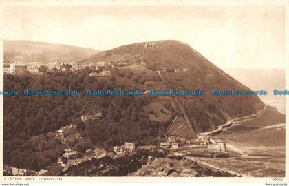 R058245 Lynton and Lynmouth. Photochrom