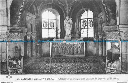 R060231 L Abbaye de Saint Denis. Chapelle de la Vierge dite Chapelle de Dagobert