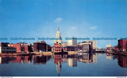 R064435 Providence Skyline. Providence. R. I. Frank Desmarais