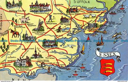 R066638 Essex. A Map. 1975