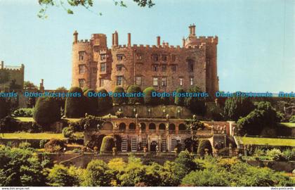 R066844 Powis Castle. Welshpool. Montgomeryshire. Jarrold. Cotman Color