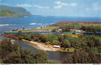 R071567 Hanalei Plantation. Hanalei Bay. Kauai. Mike Roberts. 1969