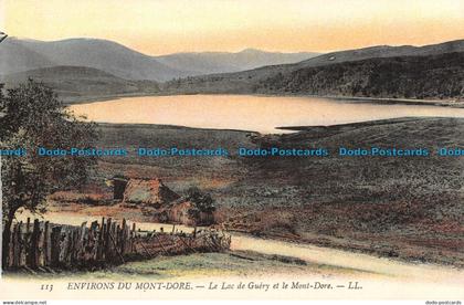 R074832 Environs du Mont Dore. Le Lac de Guery et le Mont Dore. LL