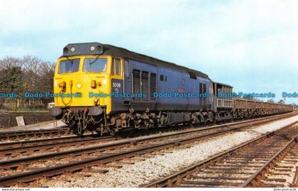 R082308 Dawlish Warren Railway Museum. The Fifty Class 50s 50 019 Ramillies on a