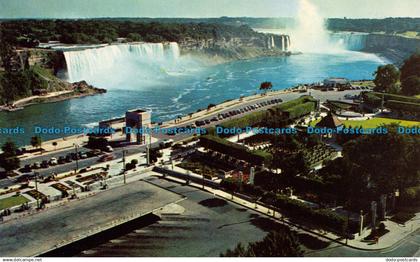 R082950 Niagara Falls from Sheraton Brock Hotel. Niagara Falls. Ontario. Canada