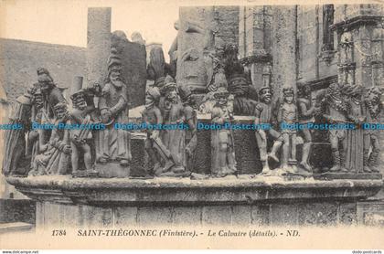 R084696 Saint Thegonnec. Le Calvaire. ND. No 1784