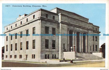 R088315 15677. Consistory Building. Cheyenne. Wyo. H. H. T