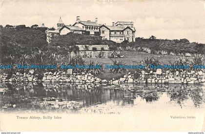 R095418 Tresco Abbey. Scilly Isles. Valentine. 1905