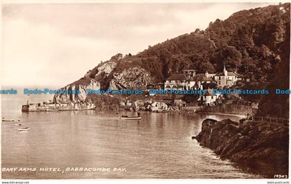 R098842 Gary Arms Hotel. Babbacombe Bay. RP