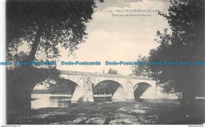 R137652 C. C. 197. Sauveterre de Bearn. Pont sur le Grave dOloron