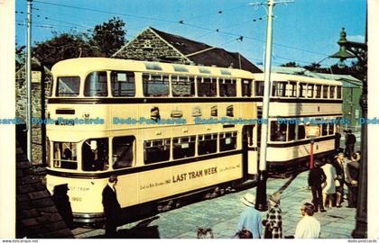 R137767 Sheffield 510. Sheffields last tram together with Sheffield 264 at the T