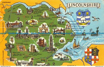 R153691 Lincolnshire. Map