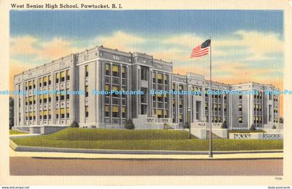 R174633 West Senior High School. Pawtucket. R. I. Berger Bros