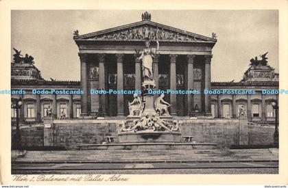 R177934 Wien I. Parlament mit Pallas Athene. No. 1372 15. Grapha