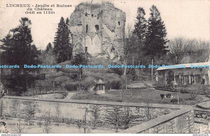 R179472 Lucheux. Jardin et Ruines du Chateau