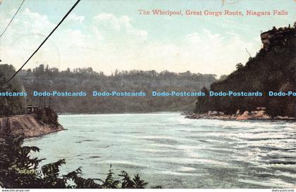 R179578 The Whirlpool. Great Gorge Route. Niagara Falls. Valentine