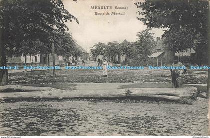 R197309 Meaulte Somme Route de Moreuil Bazar Corbeen Imp E Le Deley 1915