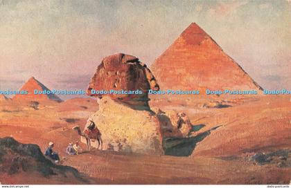 R210129 R168 Les Sphinx et les Pyramides Sphinx and Piramids Rommler and Jonas