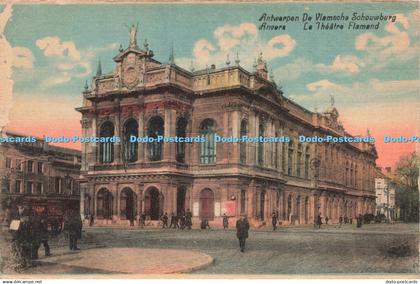 R212892 Anvers Le Theatre Flamand A V Anvers