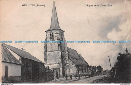 R220145 Meaulte Somme L Eglise et la Grande Rue Le Deley Paris