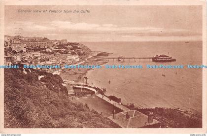 R224068 General View of Ventnor from the Cliffs Ventnor Isle Of Wight 1946