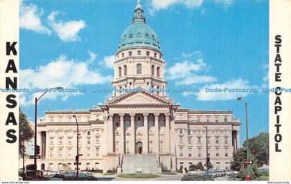 R229636 Kansas State Capitol Topeka East view from 9th street looking west Dunla