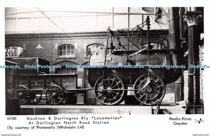 R231787 Stockton and Darlington Rly Locomotion At Darlington Noth Road Station P