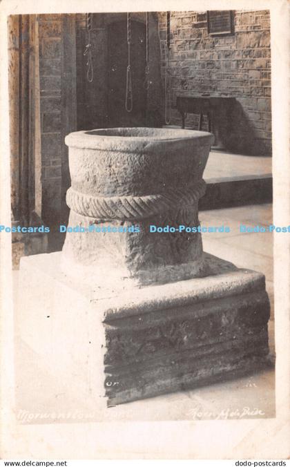 R232546 Morwenstow Saxon Font 1911