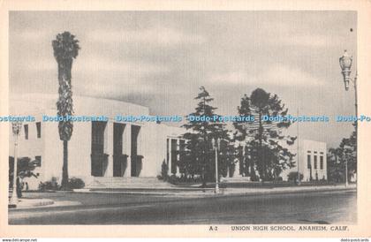 R234496 Union High School Anaheim Calif Douglass Caulkins Pomona No 2