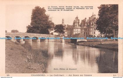 R254117 25 Chambord Le Chateau Au Bord du Cosson LL Bazin Chateau de Chambord Le