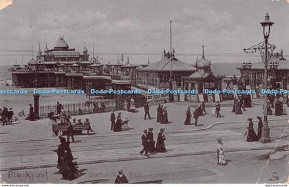 R258515 Blackpool Victoria Pier Tuck Silverette Series 1566 Blackpool 1905