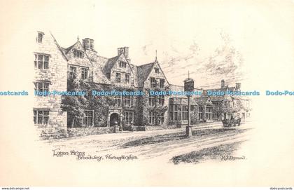 R262583 Worcestershire Broadway Lygon Arms Postcard