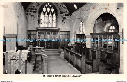 R266777 St Columb Minor Church Newquay Photograph by Charles Woolf Newquay RP Po