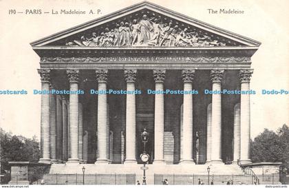 R268661 190 Paris La Madeleine A P The Madeleine Cormault et Papeghin