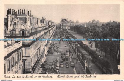 R271904 Paris La rue de Rivoli et les Tuileries Rivoli Street and the Tuileries