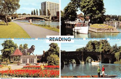 R285571 Reading Reading Bridge Caversham Lock Forbury Gardens Multi View